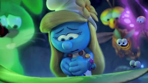 蓝妹妹眼睁睁看着同伴被格格巫抓走,只因自己不是真正的蓝精灵!