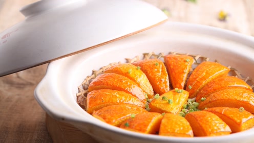 粤菜壕气大菜药膳焗南瓜做法详解