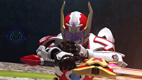 铠甲勇士传:刑天铠甲与怪兽大战,怪兽被大的落花流水,真厉害!