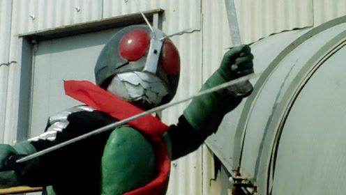 初代假面骑士终于再次变身,击败地底修卡怪物鼹鼠兰古