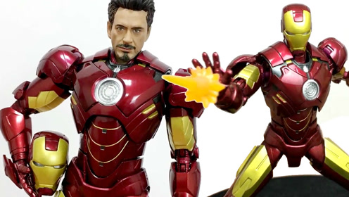 f万代钢铁侠mk4格纳库套装,对细节要求不高的话可以入手