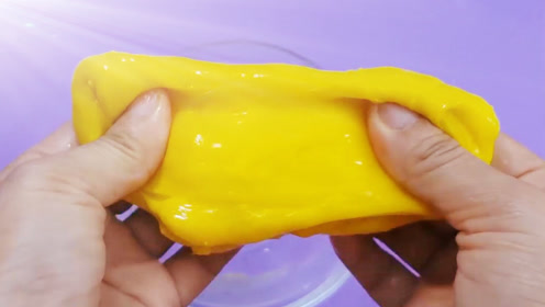 无硼砂,无胶水,洗洁精和洗发水自制水晶泥,不用调色,自带色素