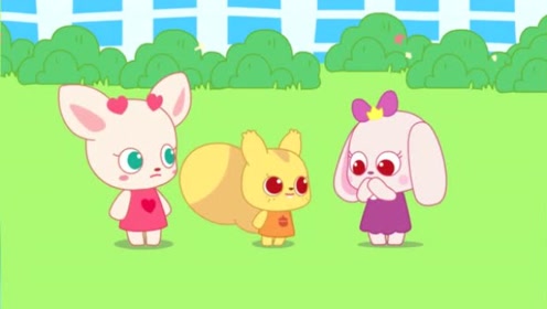 小鹿杏仁儿:桃桃打嗝被果果嘲笑,得想个办法让桃桃停止打嗝才行