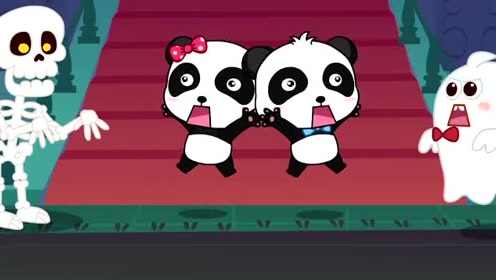 少儿益智动画宝宝巴士:万圣节的鬼屋探险