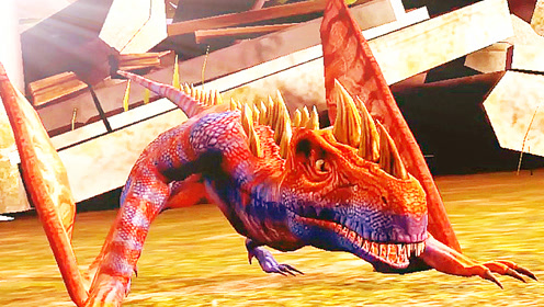 小鸢解说 侏罗纪世界1059中棘齿兽进化,恐怖伤害吓到你们了咩?