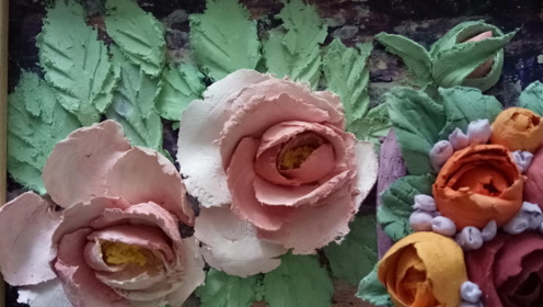 花瓣雨 浮雕花卉公开课