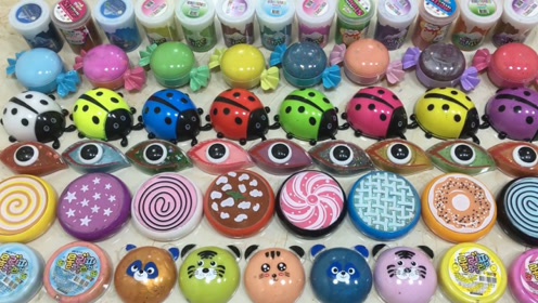 30多种小动物卡通水晶泥,捏出超大一团,无硼砂手感不要太好