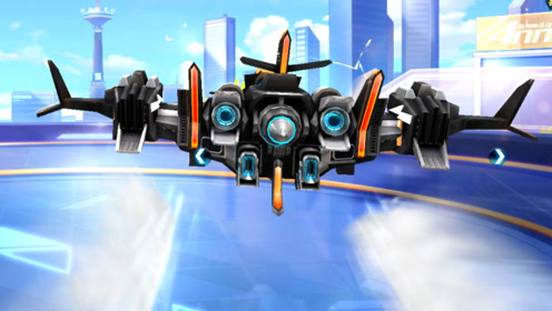 qq飞车新版本首发新飞机,首发新车地狱猛禽