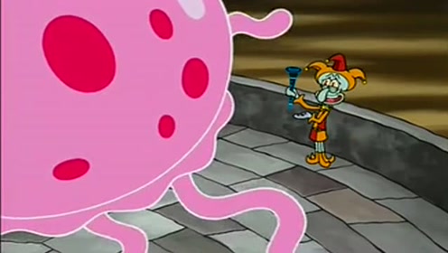 海绵宝宝:海绵宝宝众人打不过一只水母,直接被电焦!