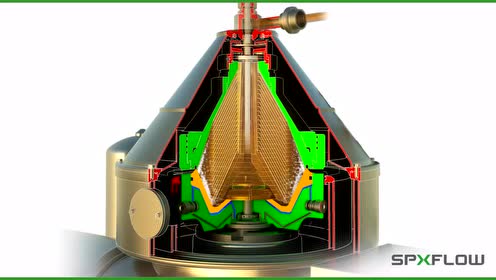 碟式离心机工作原理动画