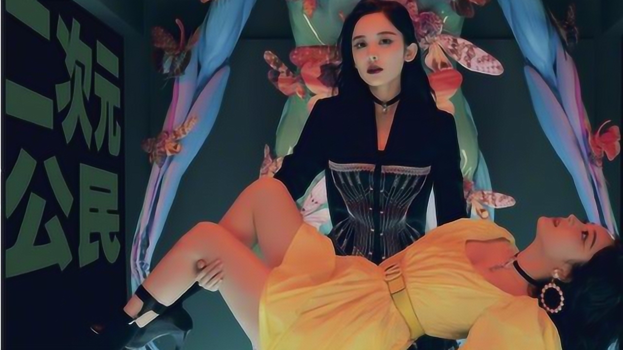 古力娜扎登男人装封面,颠覆甜美形象,暗黑风惊艳亮相