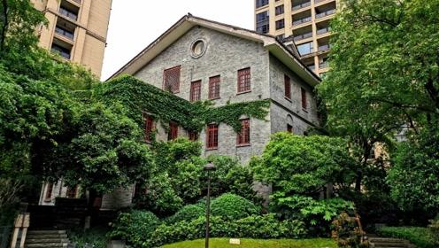 实拍重庆的陈诚公馆,位于一个大型住宅小区内,一般人进不去