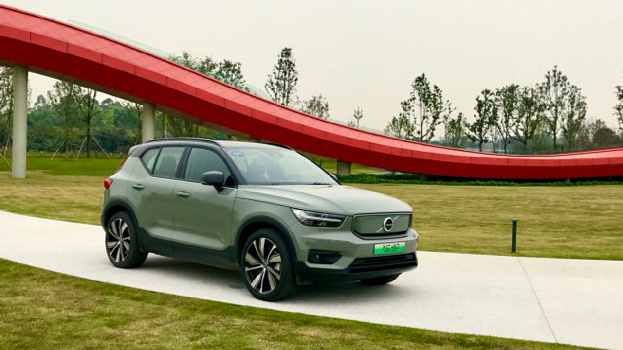 沃尔沃xc40 recharge,一台会让人心动的电动车
