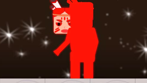 迷你世界动画第200集:洞悲爆发新状态,直接击穿石巨人