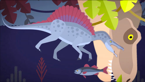 霸王龙和棘龙都是史前生物中最凶残的 科普英语学习 腾讯om视频 腾讯网