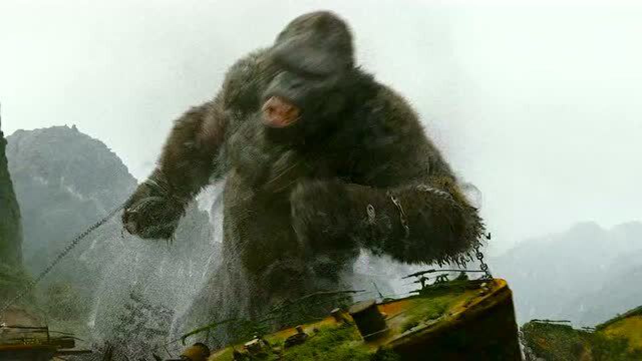 金刚大战远古巨兽 视觉盛宴