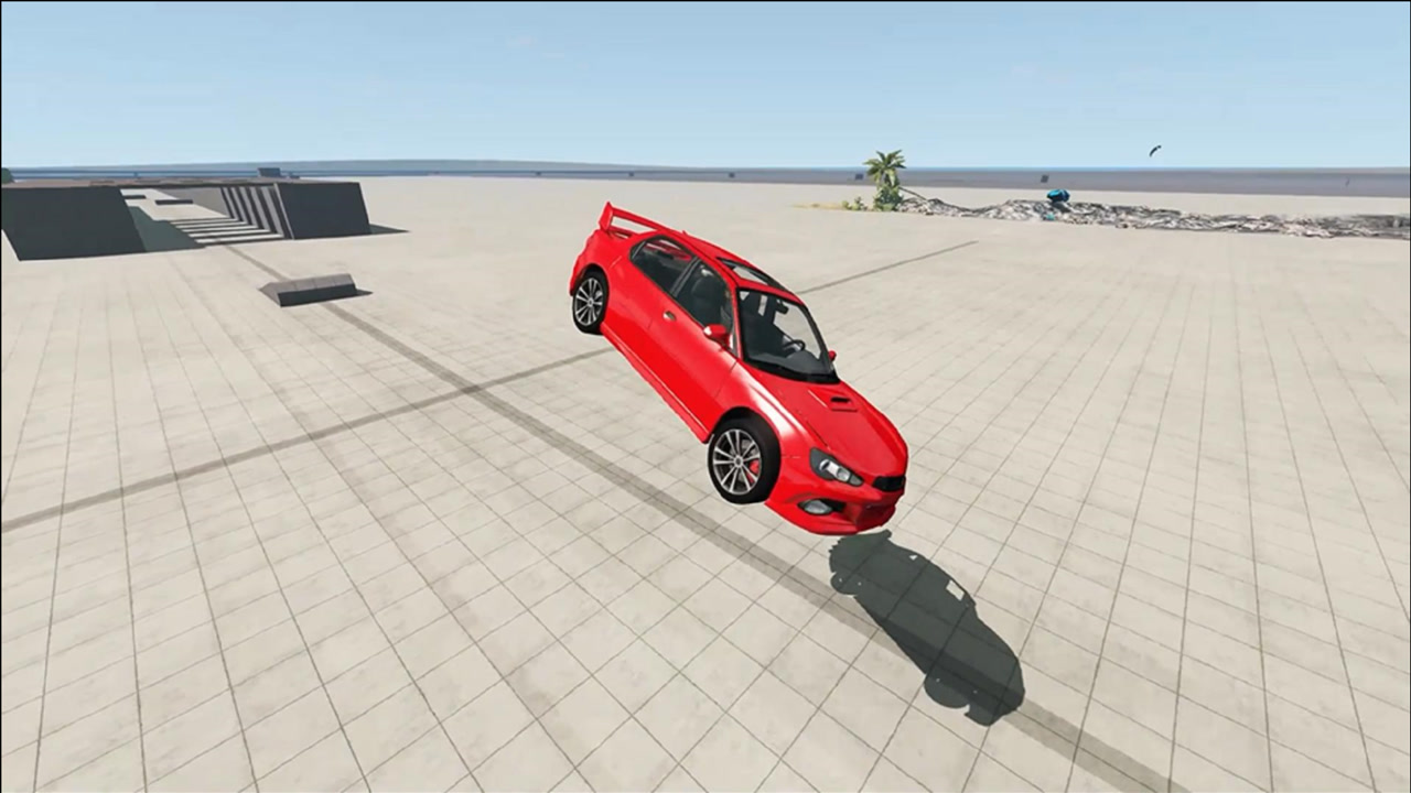 beamng:模拟飞车空中相碰,难度指数5颗星!