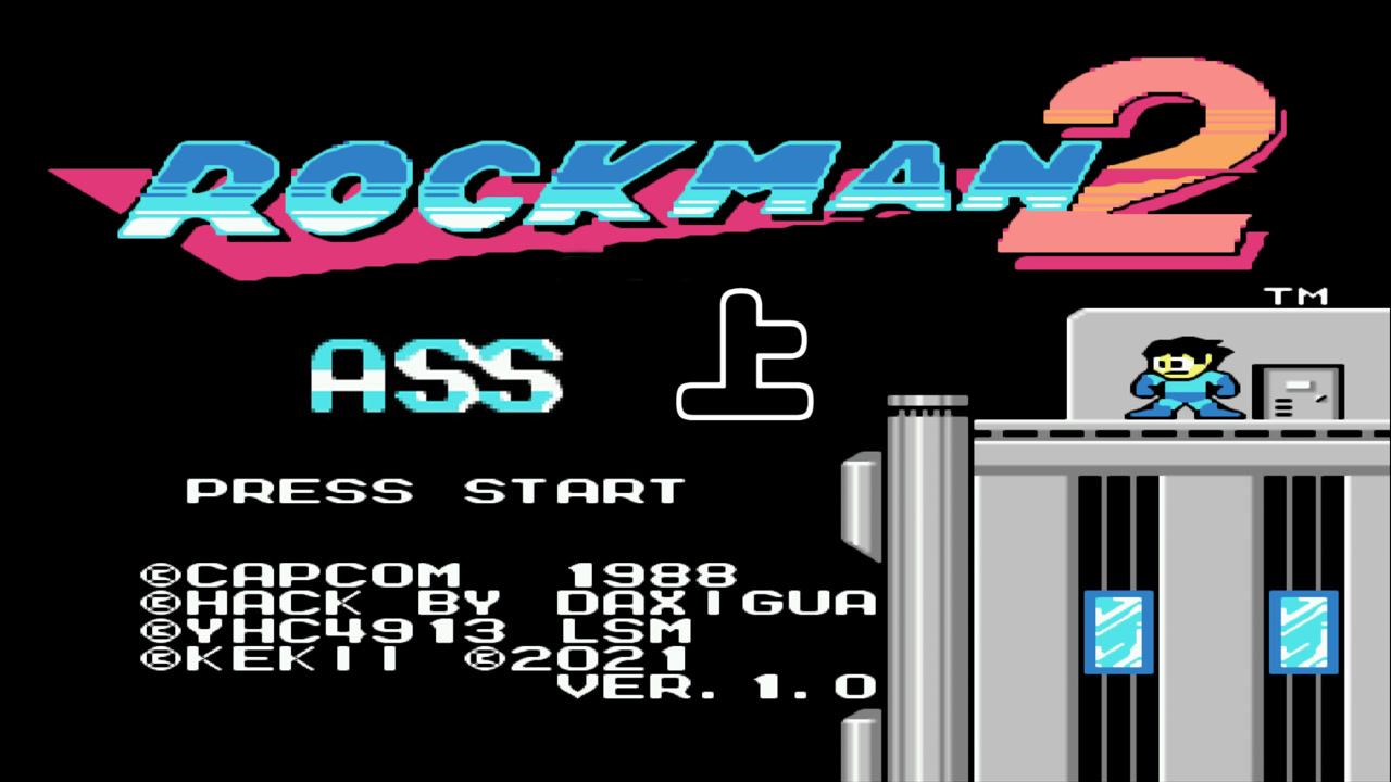 【fc】洛克人2:ass(上) 2021全新改版!