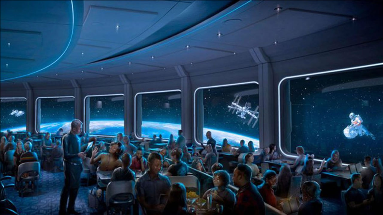 这太空餐厅,让你身处离地球220公里的高度,过把"太空吃饭"的瘾