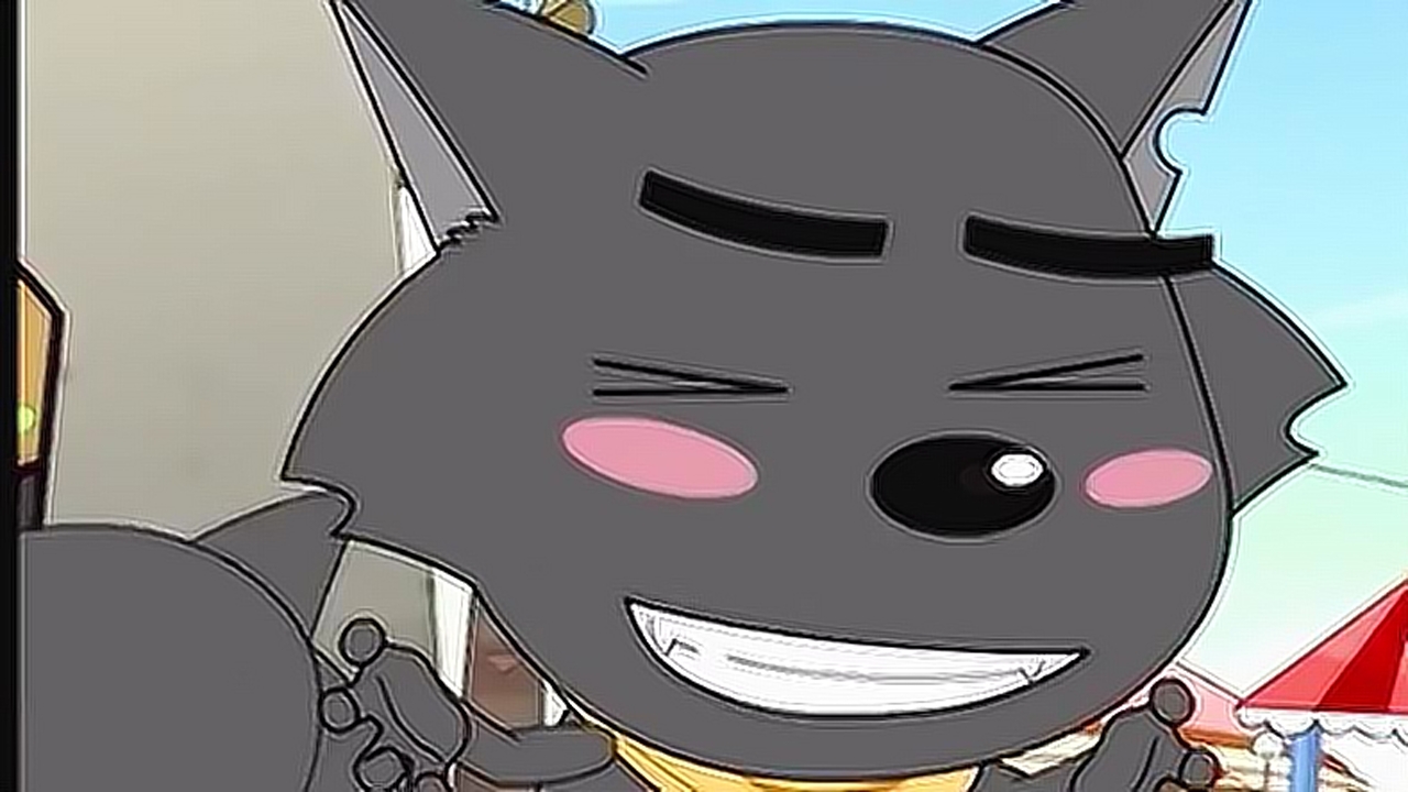 从眼神中就能看出来,灰太狼深爱着红太狼,几十年了都没变过