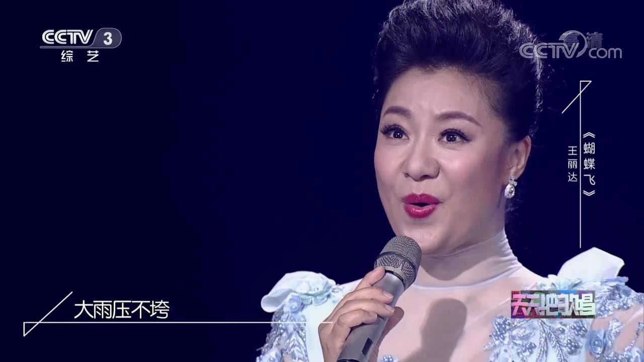 王丽达演唱《蝴蝶飞》,天籁之音,令人沉醉