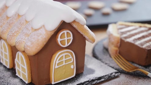 圣诞房子蛋糕