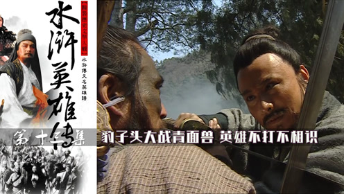 豹子头林冲大战青面兽杨志英雄不打不相识水浒传13集