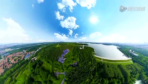 鸟瞰长春-360航拍净月潭