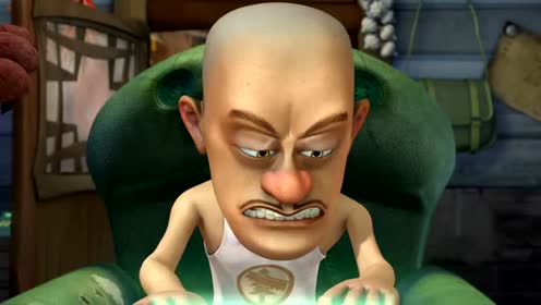 《光头强戒网瘾》光头强上网上瘾,请熊大,熊二帮忙戒除网瘾!