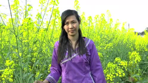 红尘越南新娘阮氏玲之油菜花儿开
