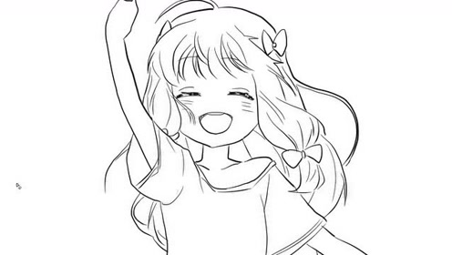 画画漫画人物少女-腾讯视频