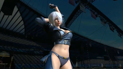 《拳皇14》安琪儿无双流连击 空中hit打到你没脾气