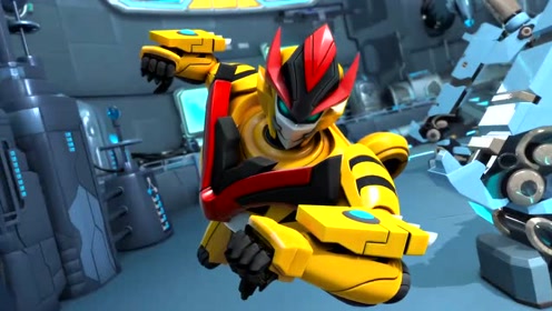 猪猪侠之超星萌宠 铁拳虎交战超能钢齿虎