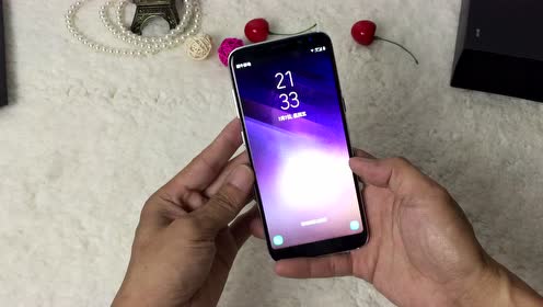 三星s8开箱 三星s8跑马灯介绍