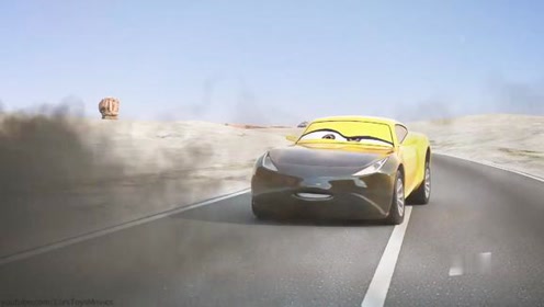 07-09迪斯尼Сars 3(2017)崩溃拉乌尔caroule -闪电麦昆dinoco国王