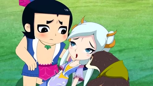 新葫芦兄弟:甜甜用本命之水救了四娃和五娃,自己却晕倒了,好感人