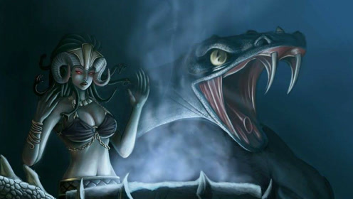 原来美杜莎是真实传说,看到她脸的男人就会石化,也是男人的克星!