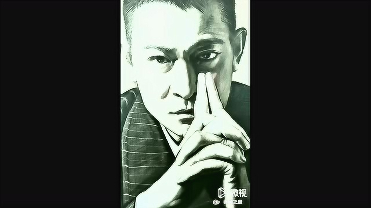 三倍流畅播放 4k超清体验  00:37   手绘素描人物明星刘德华!