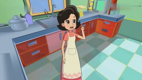 《新大头儿子小头爸爸》围裙妈妈什么事都自己做,不相信大头小头