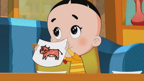 佩奇上课没听清楚这个诗歌,让大头儿子又讲了一遍,小童话