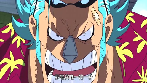 弗兰奇的裤衩居然被本身小弟抢走了,那可是他独一的一条啊