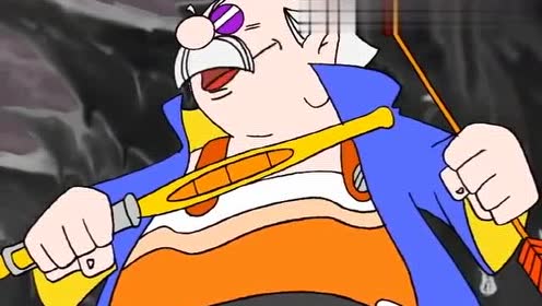 环保剑:亮亮众人大战白脸魔女,环保剑果然厉害!