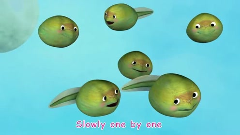 青蛙妈妈生了好多的小青蛙