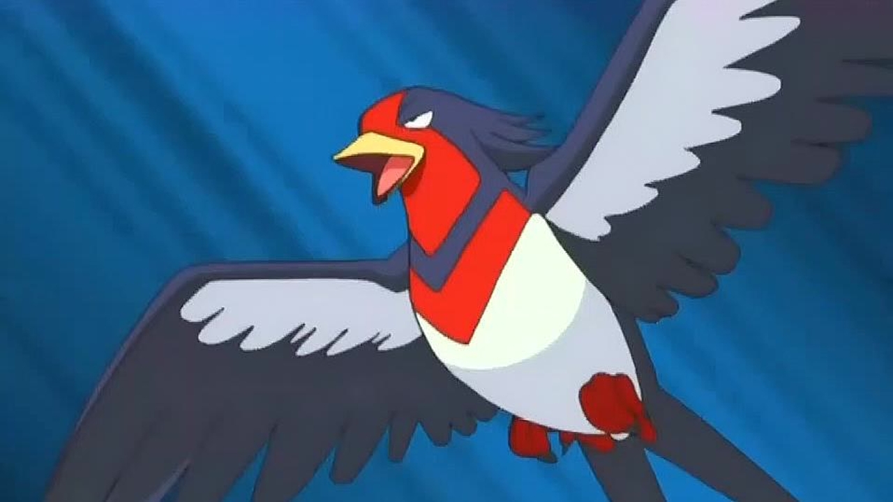 01:11   道馆馆主终于派出了自己的最强神奇宝贝,小智的大王燕也不是