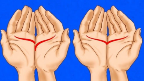 左右手感情线合起来就能预测你另一半是什么样的人!