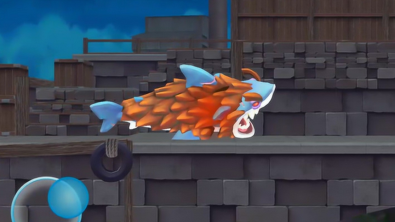 画质 三倍流畅播放 4k超清体验  02:58   饥饿鲨进化:狼鲨爬到岸上后