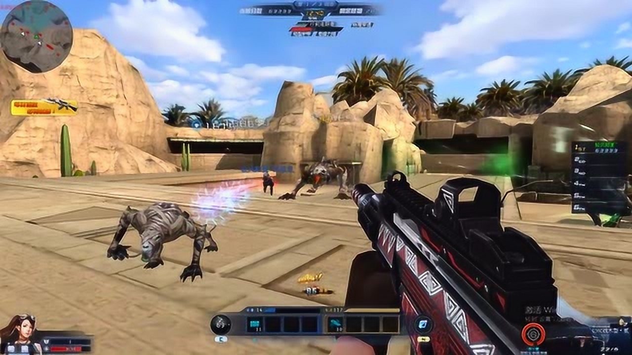 生死狙击g36c战术型武器高强战力单挑冒险关卡游戏视频