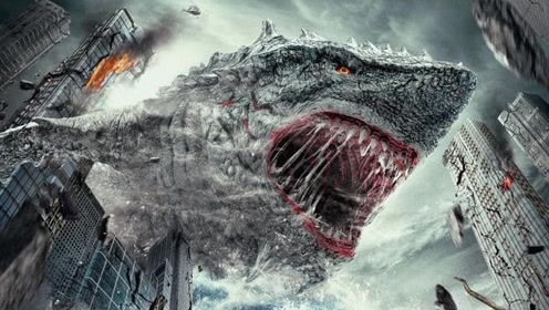 国产鲨鱼惊悚电影《陆行鲨》:基因突变路上"行走",冲入城市疯狂