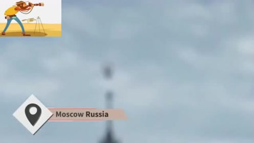 俄罗斯莫斯科V字形UFO被发现后极速离开画面清晰