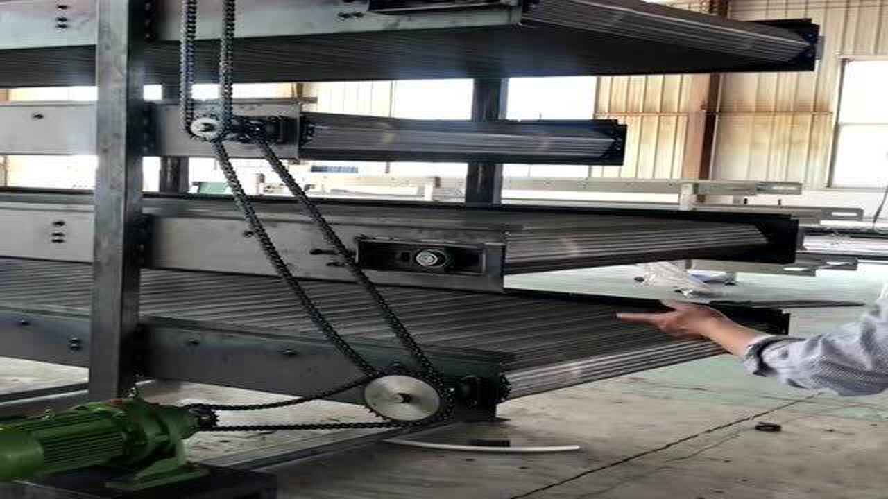 多层的传送带,特别的输送机,好奇应该怎么使用?